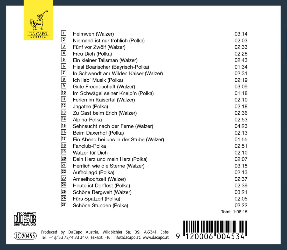 »Zharikov spielt Kendlinger« | ZHARIKOV (CD)